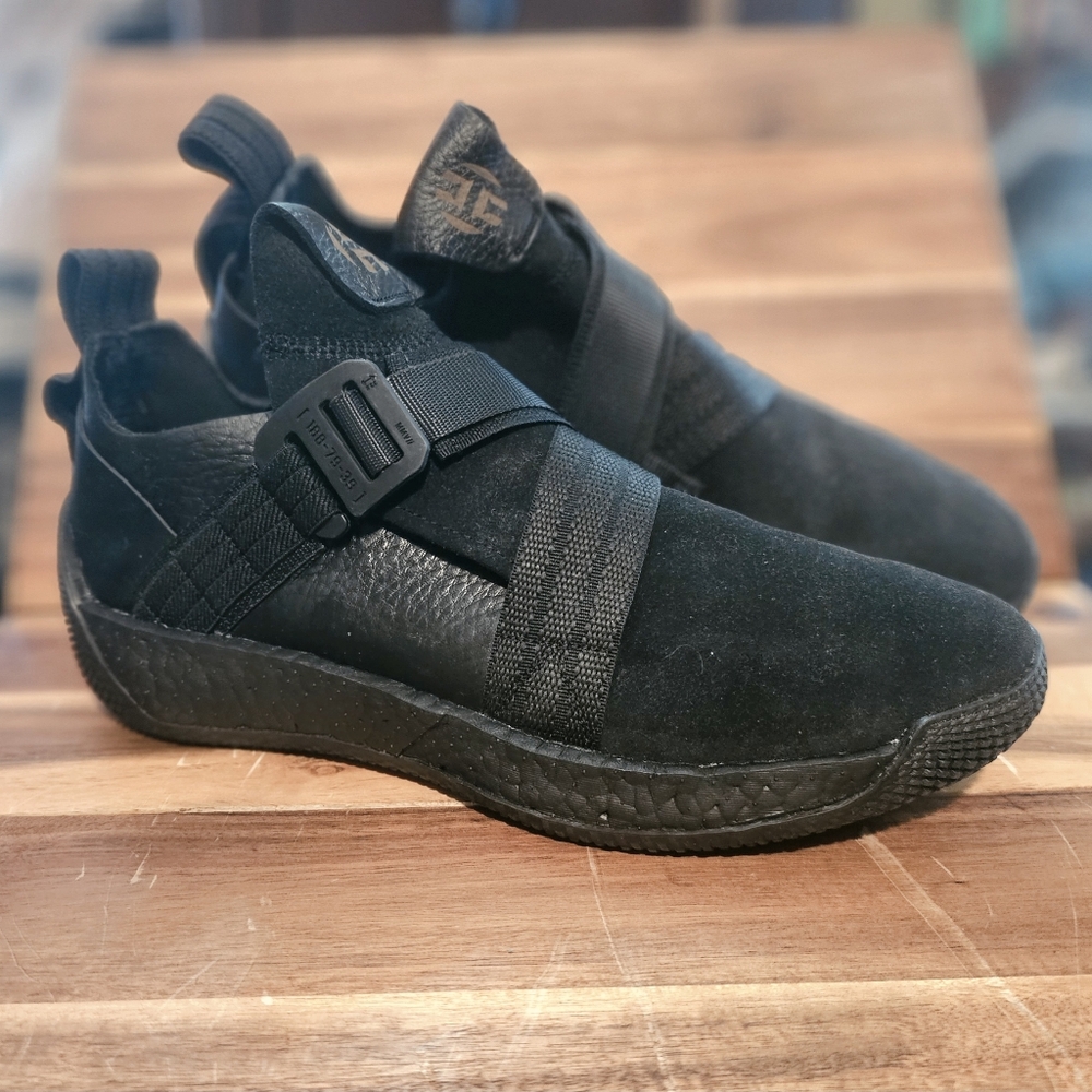 📍SOLD📍ADIDAS BOOST Harden Vol.2 LS 'Buckle' Triple Black F33831 Sz 12